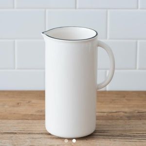 Magnolia Home by Joanna Gaines White Pitcher